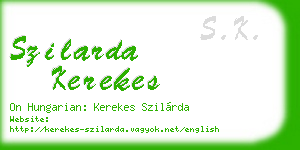 szilarda kerekes business card